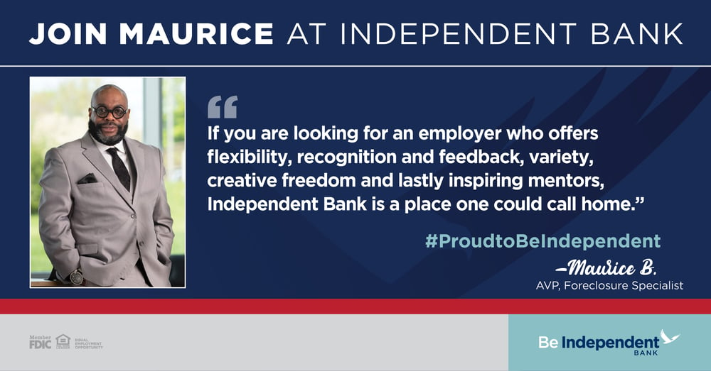Proud to be Independent Maurice Baker