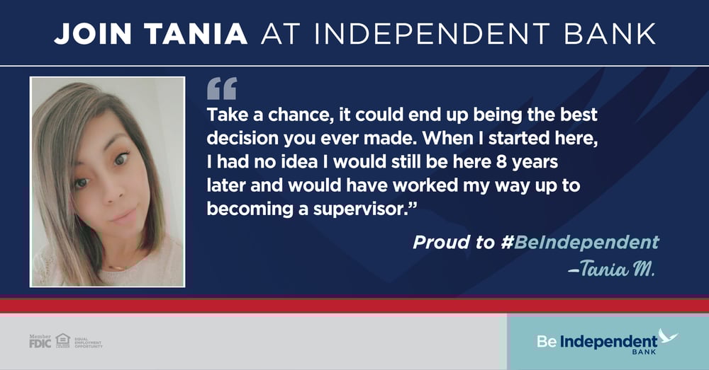 Proud to be Independent Tania for HR Social Media V1
