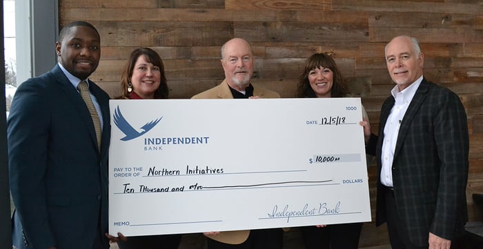 IB donates $10,000 to Norther Initiatives