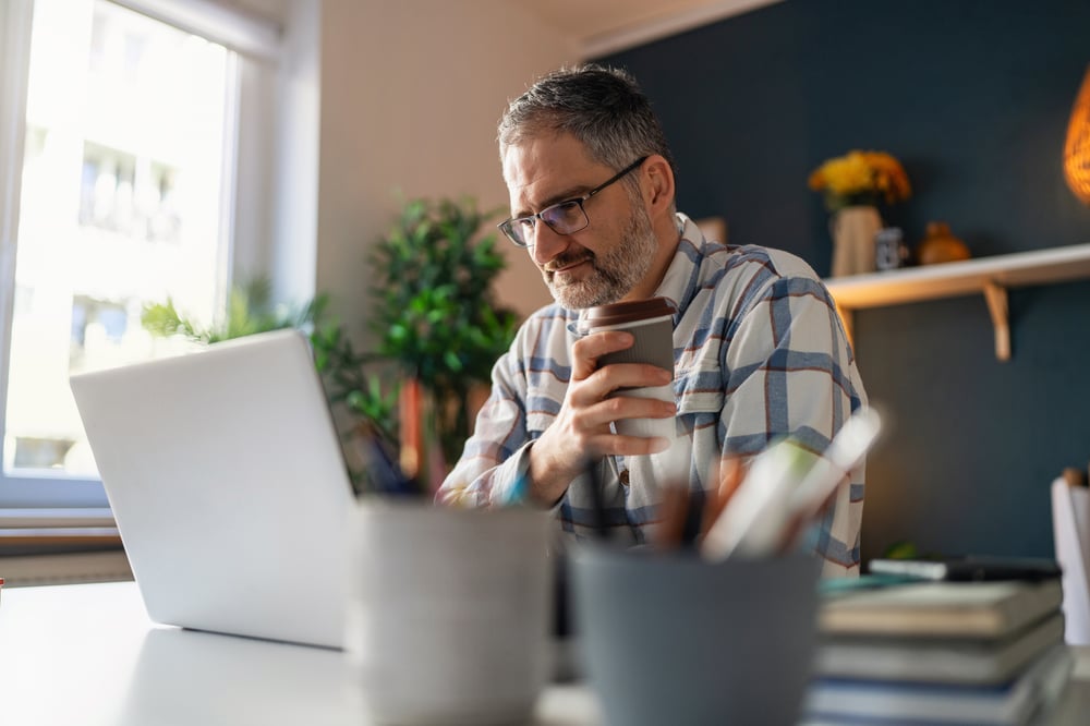 Man at Computer